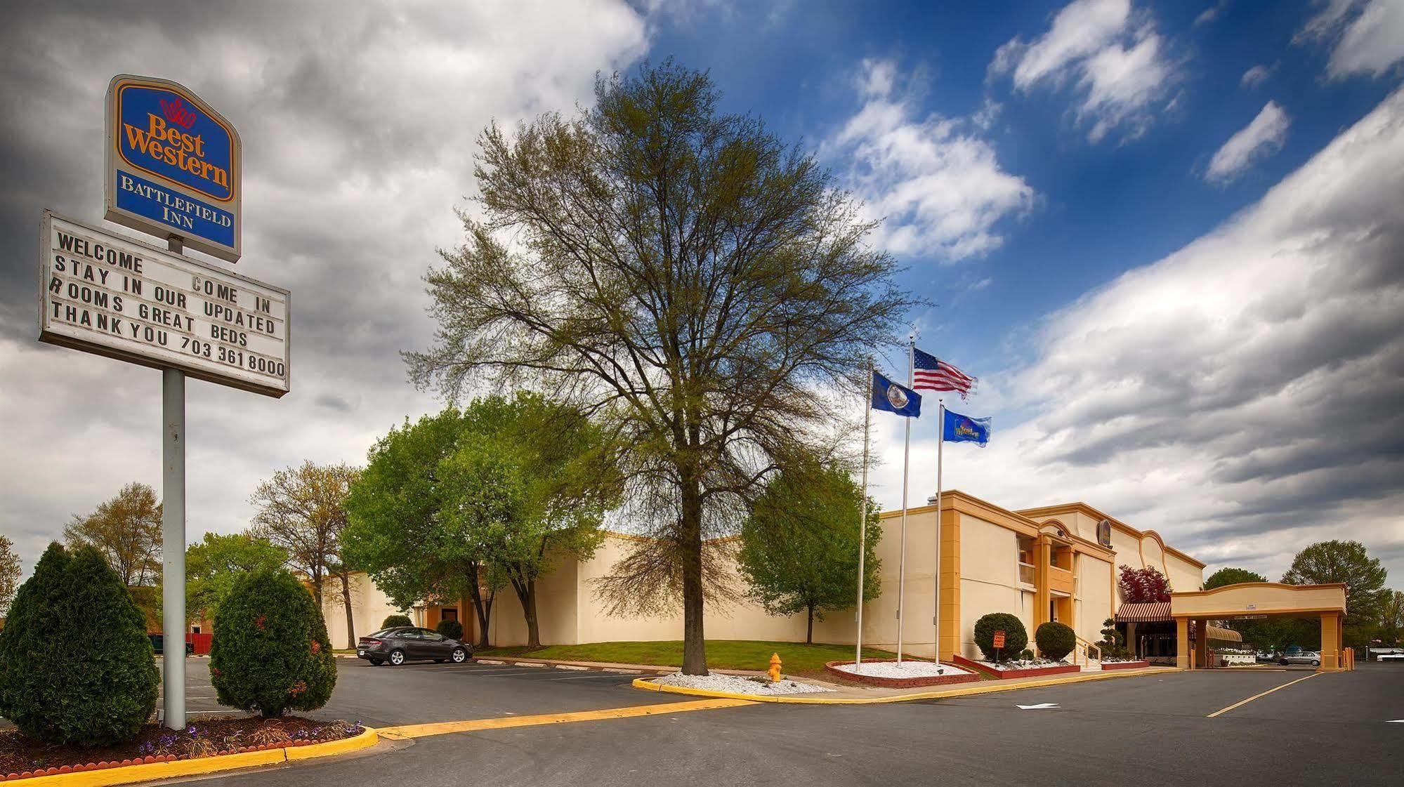 Best Western Battlefield Inn Manassas Esterno foto
